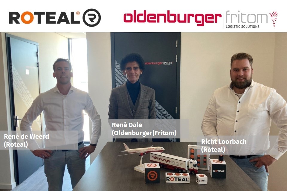 Roteal in Assen and logistics service provider Oldenburger|Fritom in Veendam have entered into a 3-year partnership.