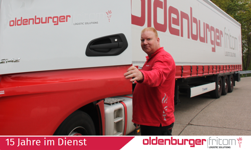 Corné Koerts arbeitet seit 15 Jahren bei Logistikdienstleister Oldenburger|Fritom.