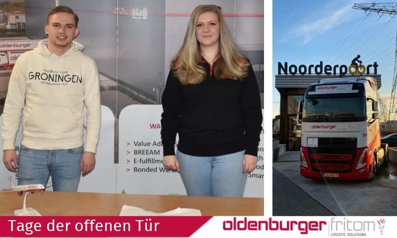 Oldenburger|Fritom nahm an den Tagen der offenen Tür von Noorderpoort Logistics teil.