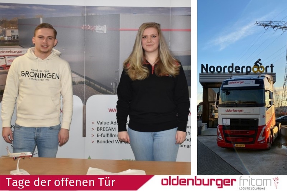 Oldenburger|Fritom nahm an den Tagen der offenen Tür von Noorderpoort Logistics teil.