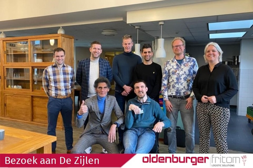 Oldenburger|Fritom bezoekt op 1 februari 2023 zorg- en welzijnsorganisatie De Zijlen.