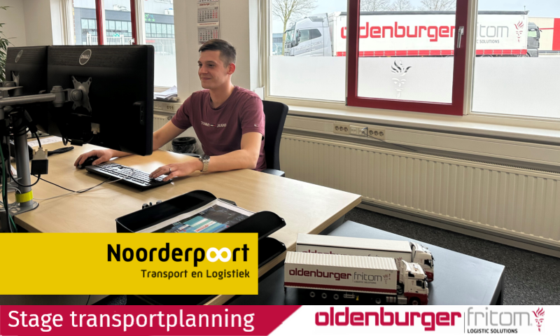 Stage transportplanning bij Oldenburger|Fritom in samenwerking met Noorderpoort.