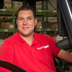 Nico de Valk is Shiftleader Warehouse bij internationaal logistiek dienstverlener Oldenburger|Fritom in Veendam.