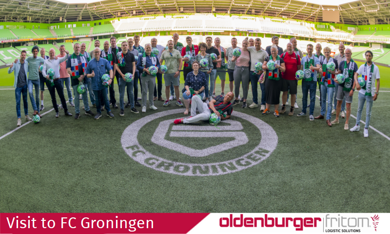 On 19 June 2023, the employees of Oldenburger|Fritom visited football club FC Groningen.