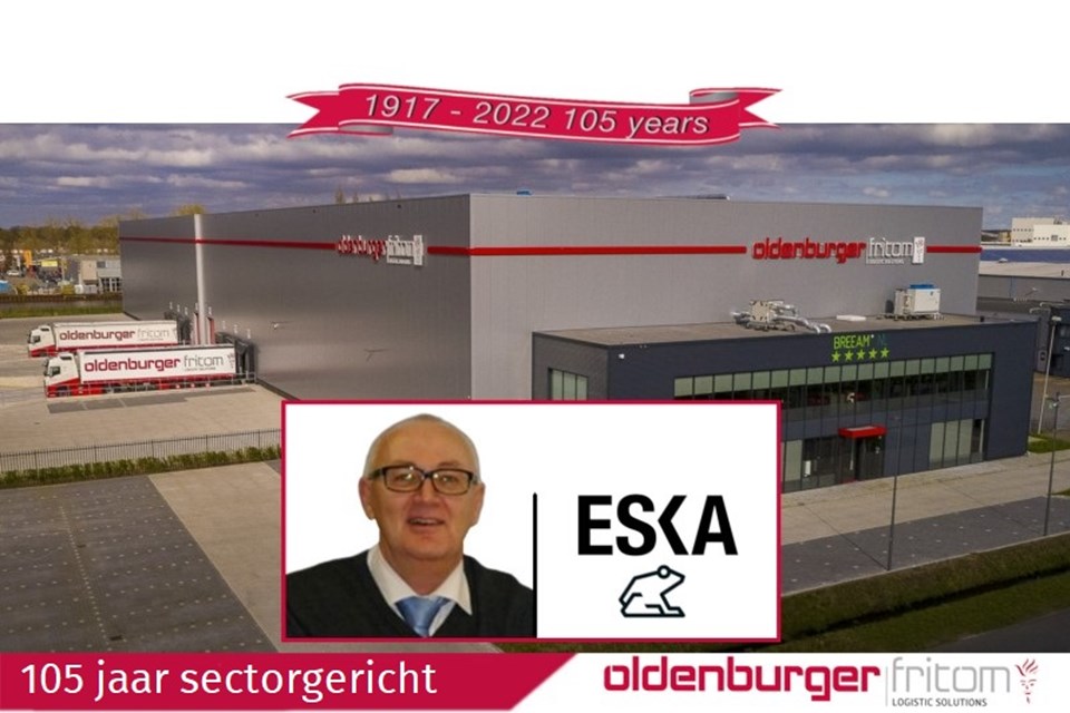 Oldenburger|Fritom biedt partner ESKA logistieke oplossingen op maat.