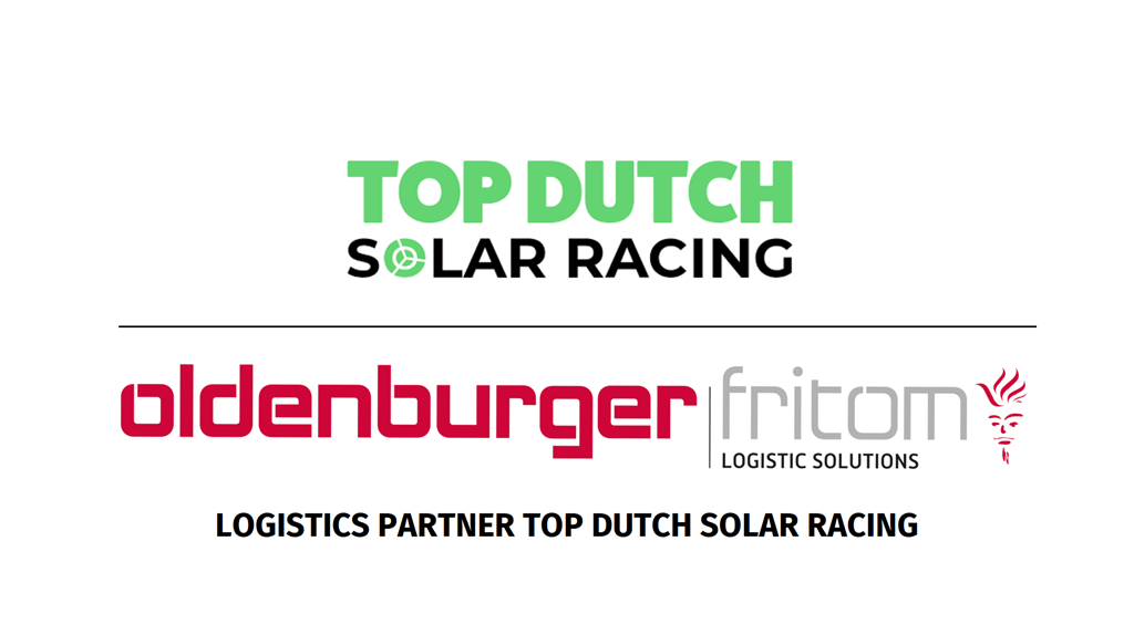 Partnership Top Dutch Solar Racing - Oldenburger|Fritom Logistic Solutions.