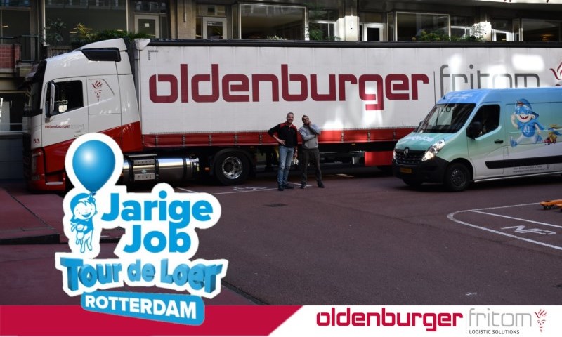 Oldenburger|Fritom is partner van Stichting Jarige Job en Tour de Loer in Rotterdam.