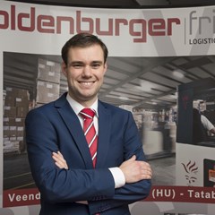 Frans Andeweg is Manager Algemene Zaken en Supply Chain bij logistiek dienstverlener Oldenburger|Fritom in Veendam.