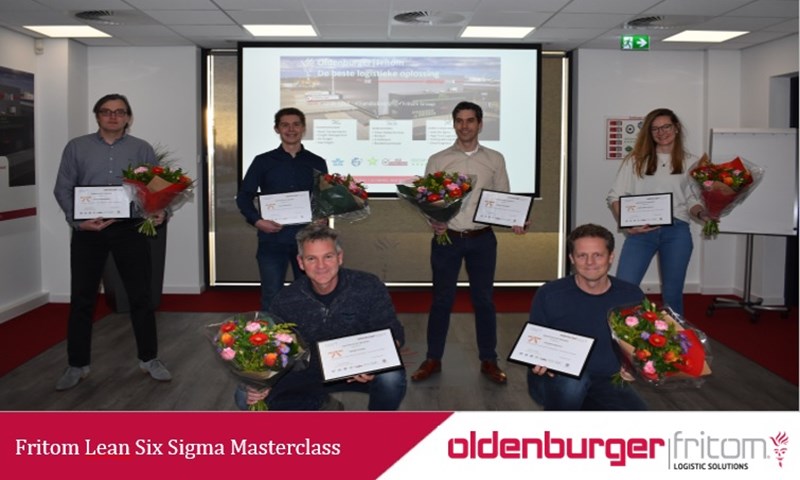 Employees of various Fritom companies successfully completed the Lean Six Sigma Masterclass at Oldenburger|Fritom.