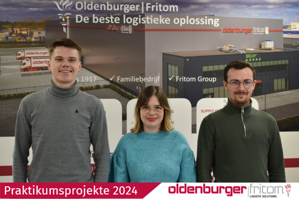Praktikumsprojekte 2024 bei Oldenburger|Fritom Logistic Solutions.