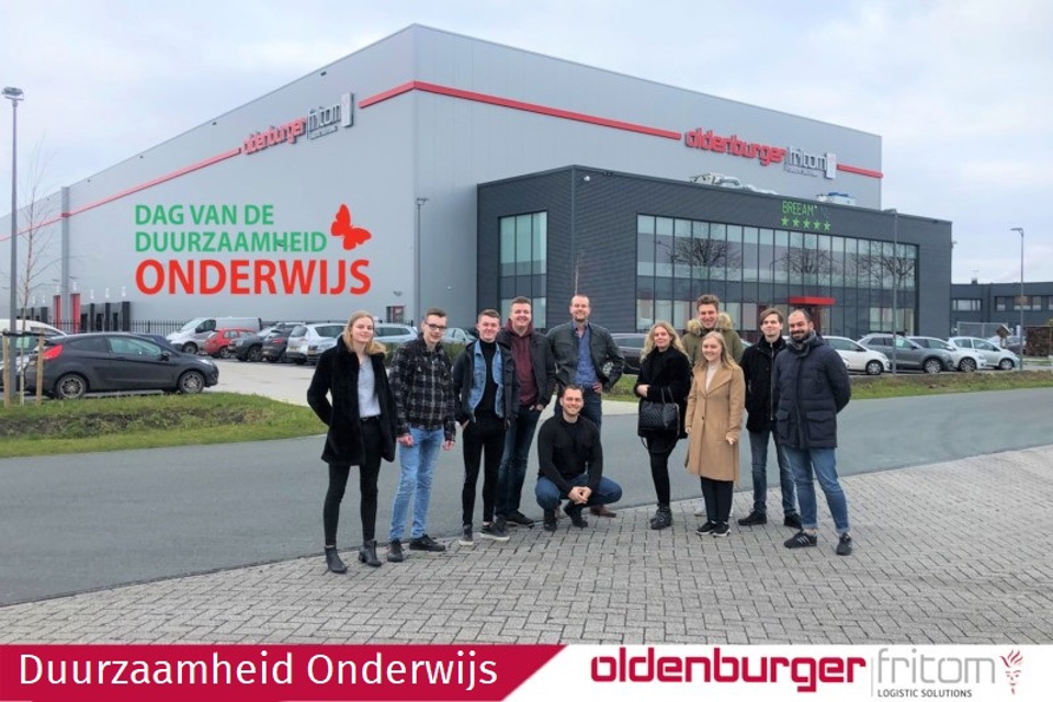 Dag van de Duurzaamheid Onderwijs 2022 bij Oldenburger|Fritom Logistic Solutions.
