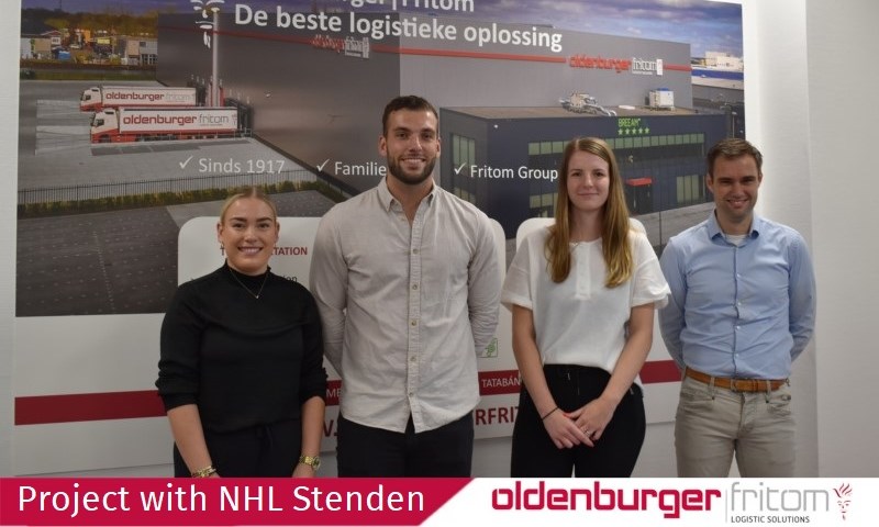 Students of NHL Stenden conduct a project with and at Oldenburger|Fritom.