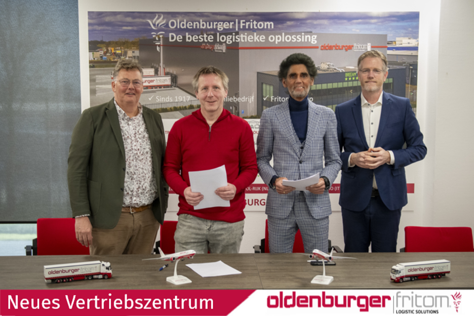 Neubau eines nachhaltigen und innovativen Vertriebszentrums Oldenburger|Fritom.