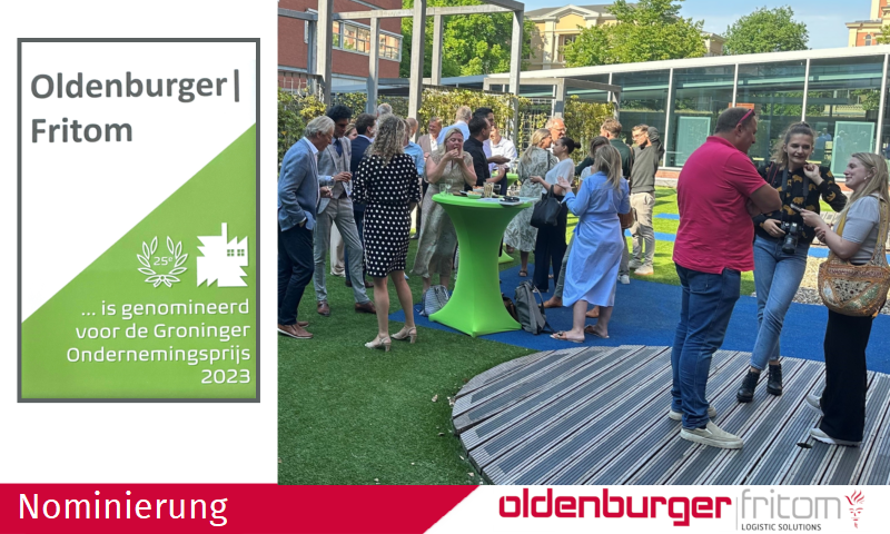 Oldenburger|Fritom einer der zehn Nominierten für den Groninger Unternehmenspreis 2023.
