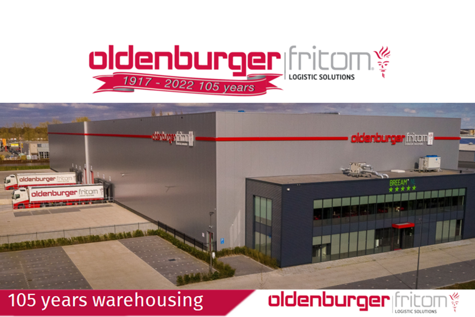 105 years of warehousing, value added services and e-fulfillment Oldenburger|Fritom.