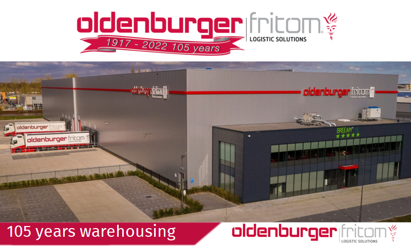 105 years of warehousing, value added services and e-fulfillment Oldenburger|Fritom.