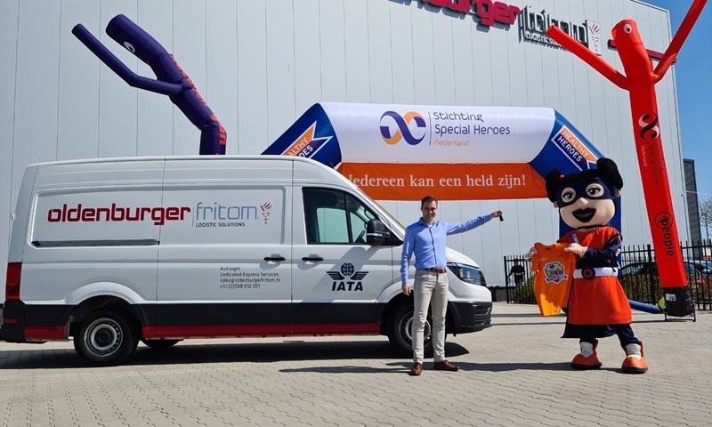 Logistikdienstleister Oldenburger|Fritom aus Veendam ist eine Partnerschaft mit Special Heroes eingegangen.
