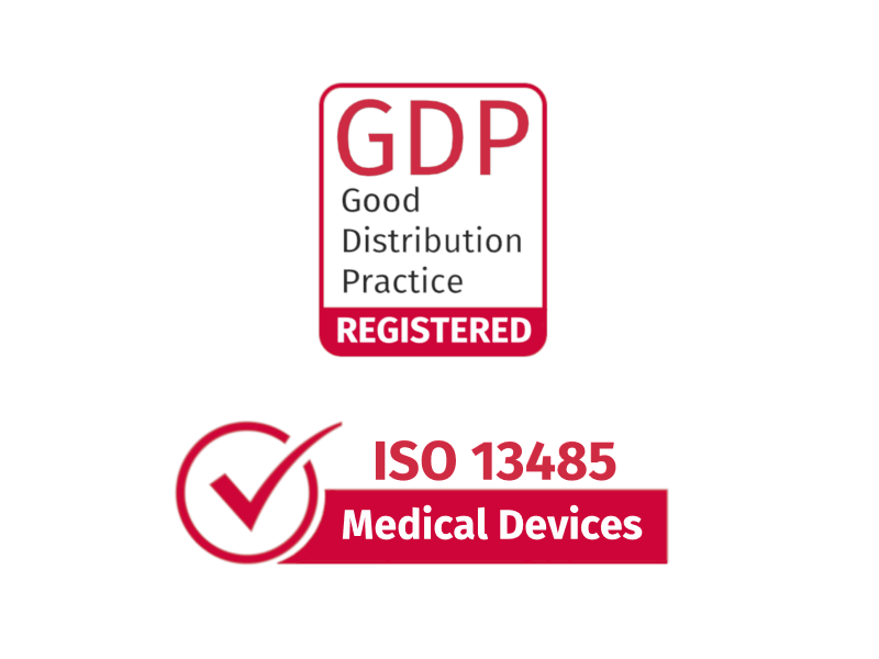 Oldenburger|Fritom is GDP-API registered and certified according to ISO 13485 (Medical Devices).