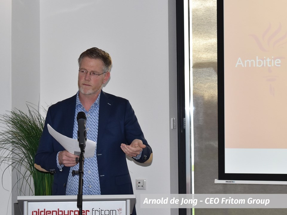 Arnold de Jong - CEO of the Fritom Group