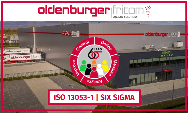 Oldenburger|Fritom in Transport Online met behalen ISO 13053-1 Six Sigma.