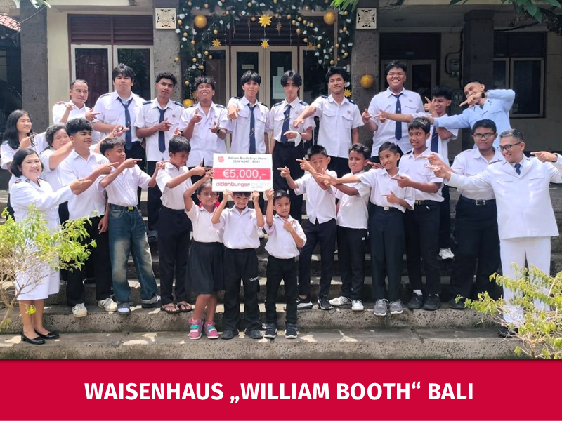 William Booth Waisenhaus Bali Indonesien