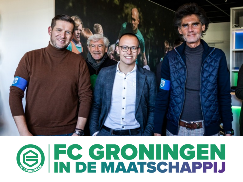 Oldenburger|Fritom is maatschappelijk partner van Stichting FC Groningen in de Maatschappij.