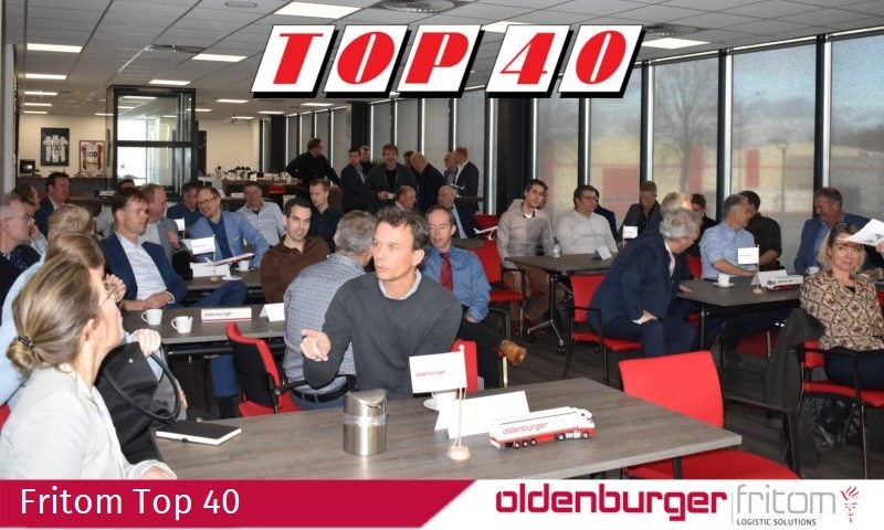 Fritom Top 40 bijeenkomst op 6 december 2022 bij Oldenburger|Fritom in Veendam.