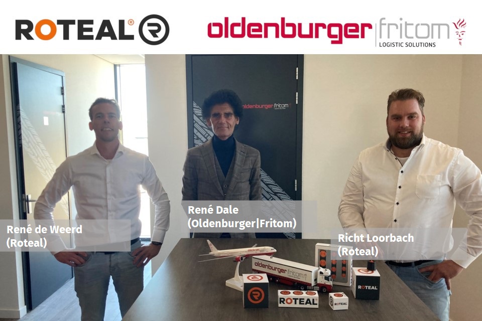 Roteal uit Assen en logistiek dienstverlener Oldenburger|Fritom uit Veendam zijn een 3-jarig partnership aangegaan.